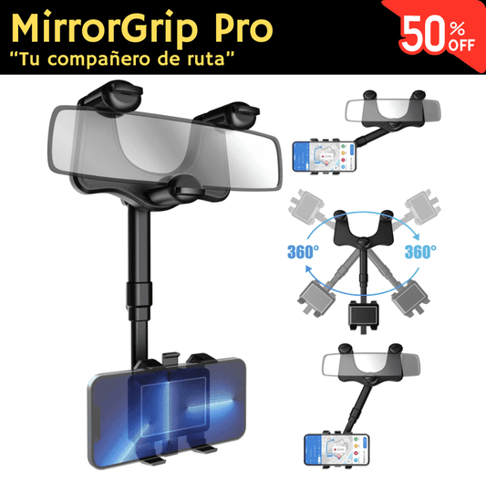 MirrorGrip Pro - Soporte de celular para vehículo